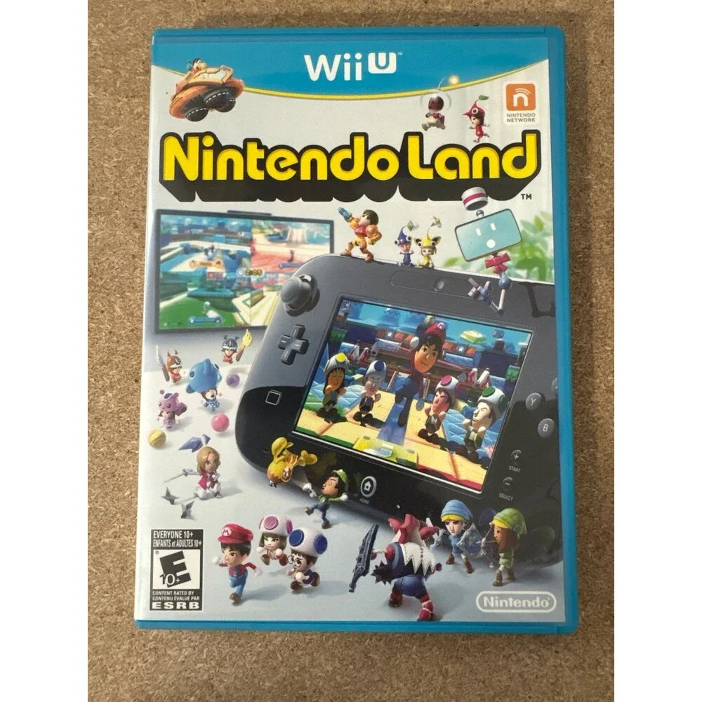 Nintendo Land - Nintendo Wii U Game PAL - Complete With Manual & Mint Disc